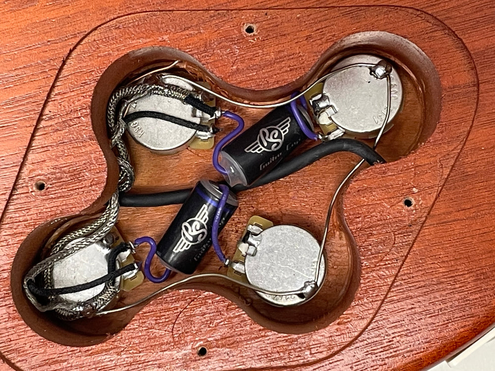 Pre-Wired Vintage Electronics Upgrade Kit for Les Paul