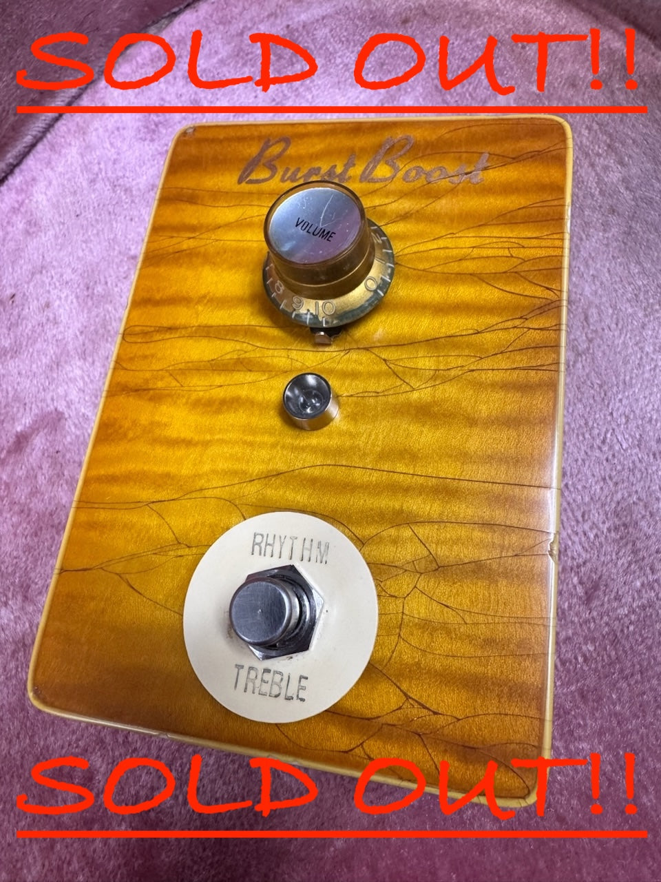 Burst Boost - PG Limited Edition - SOLD OUT!!