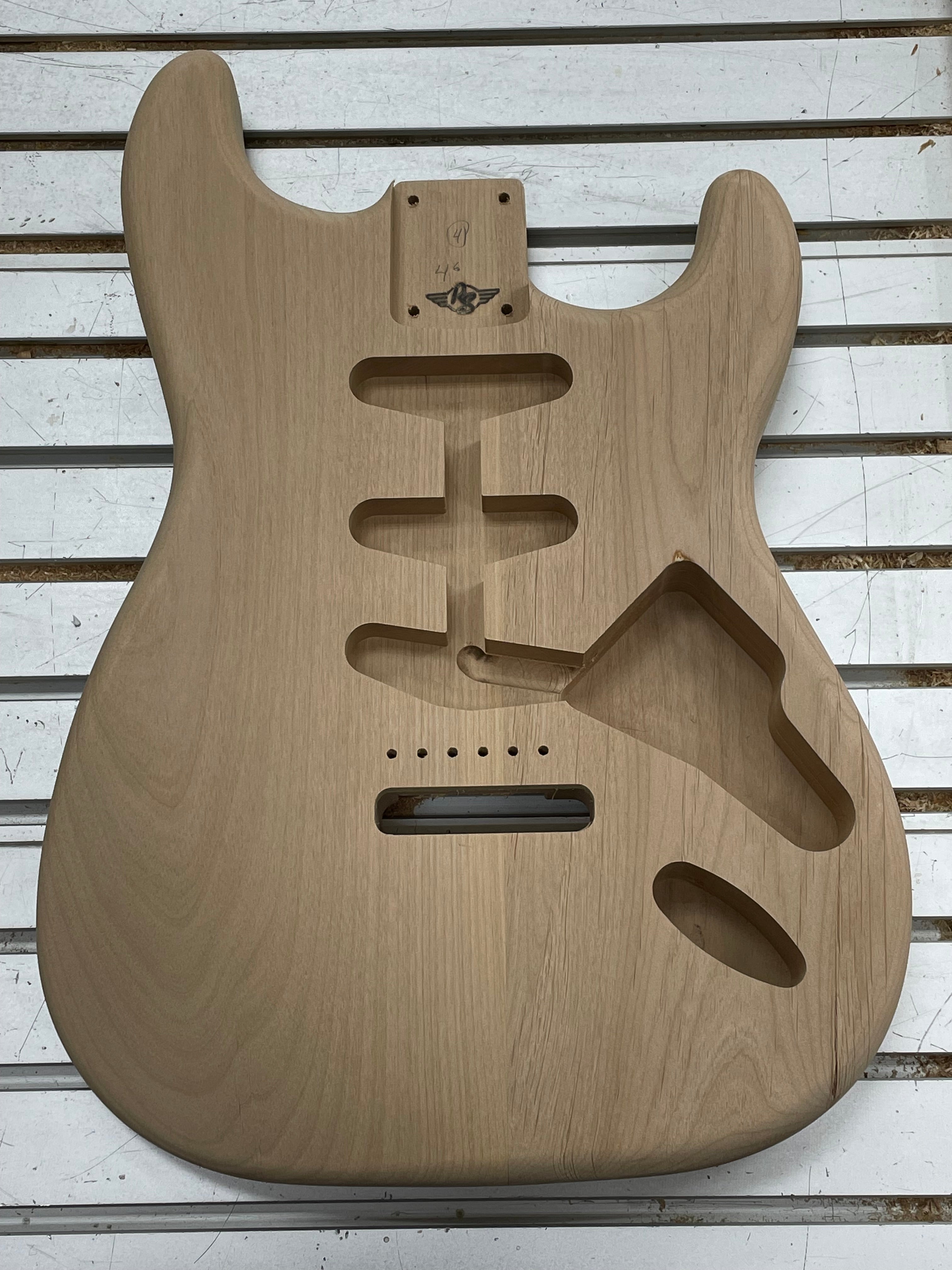 Alder on sale strat body